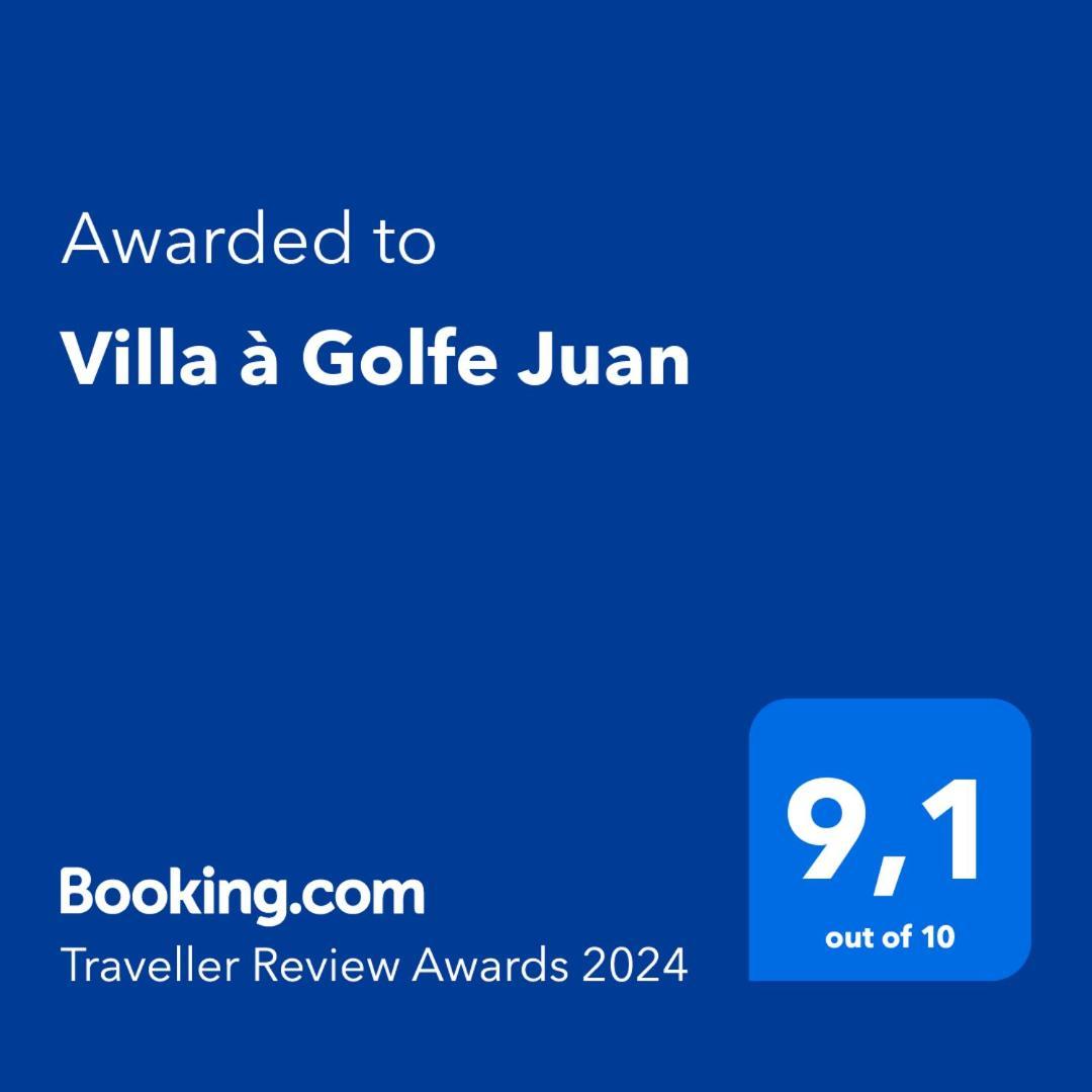 Villa A Golfe Juan Валлорис Экстерьер фото